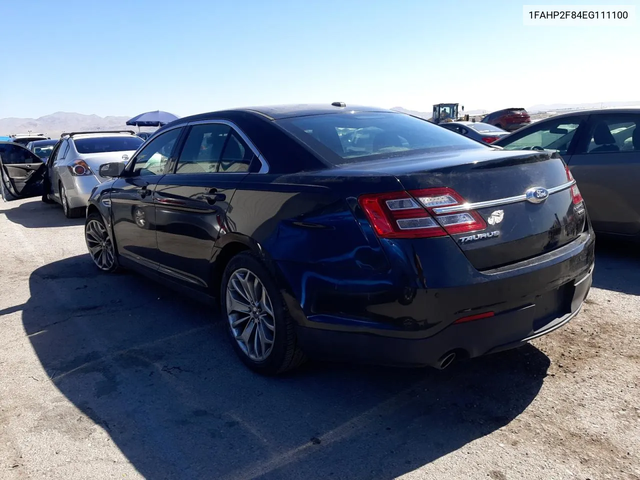 2014 Ford Taurus Limited VIN: 1FAHP2F84EG111100 Lot: 58904854