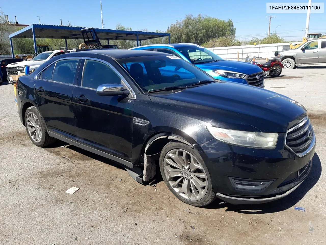 2014 Ford Taurus Limited VIN: 1FAHP2F84EG111100 Lot: 58904854