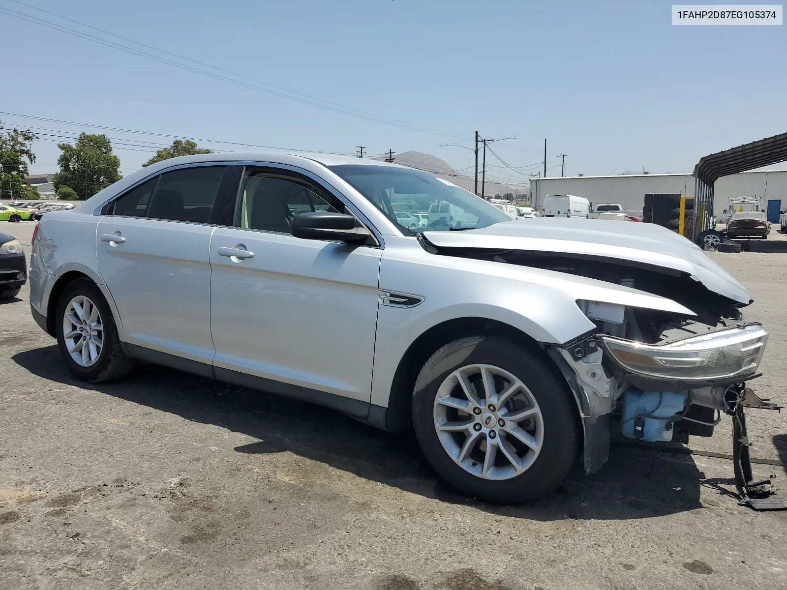 2014 Ford Taurus Se VIN: 1FAHP2D87EG105374 Lot: 59595824