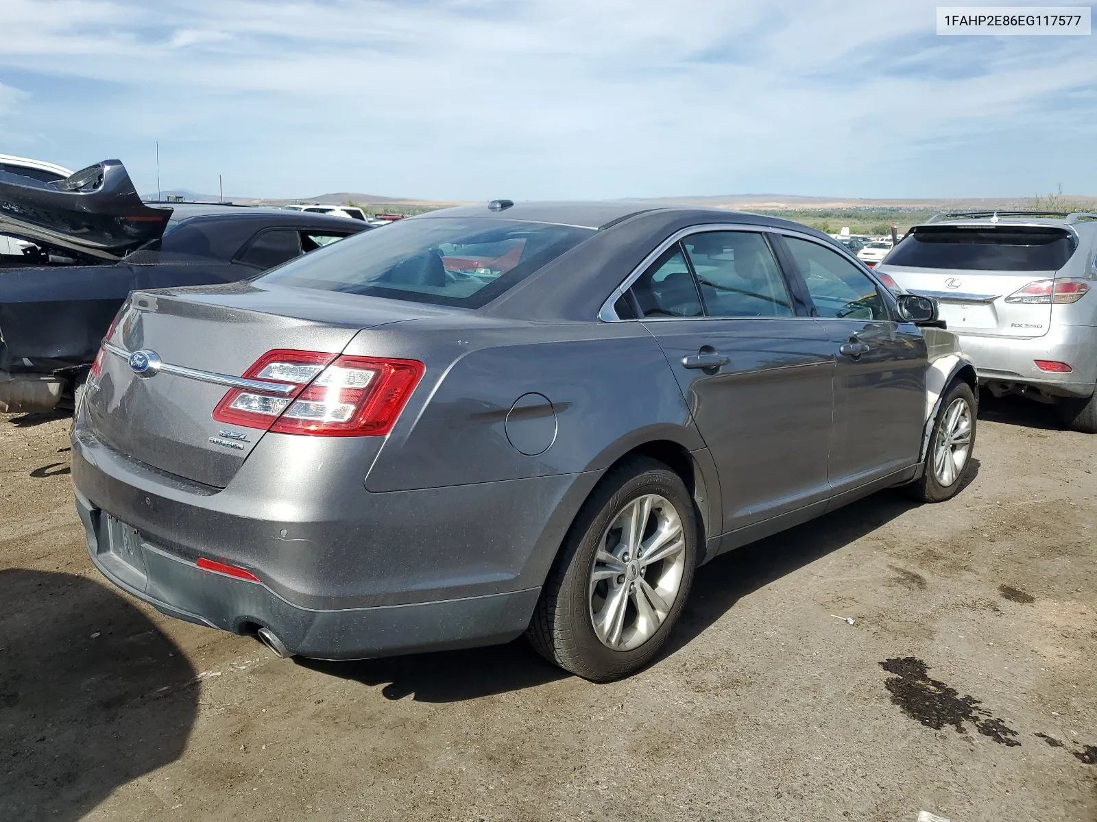 2014 Ford Taurus Sel VIN: 1FAHP2E86EG117577 Lot: 59690934