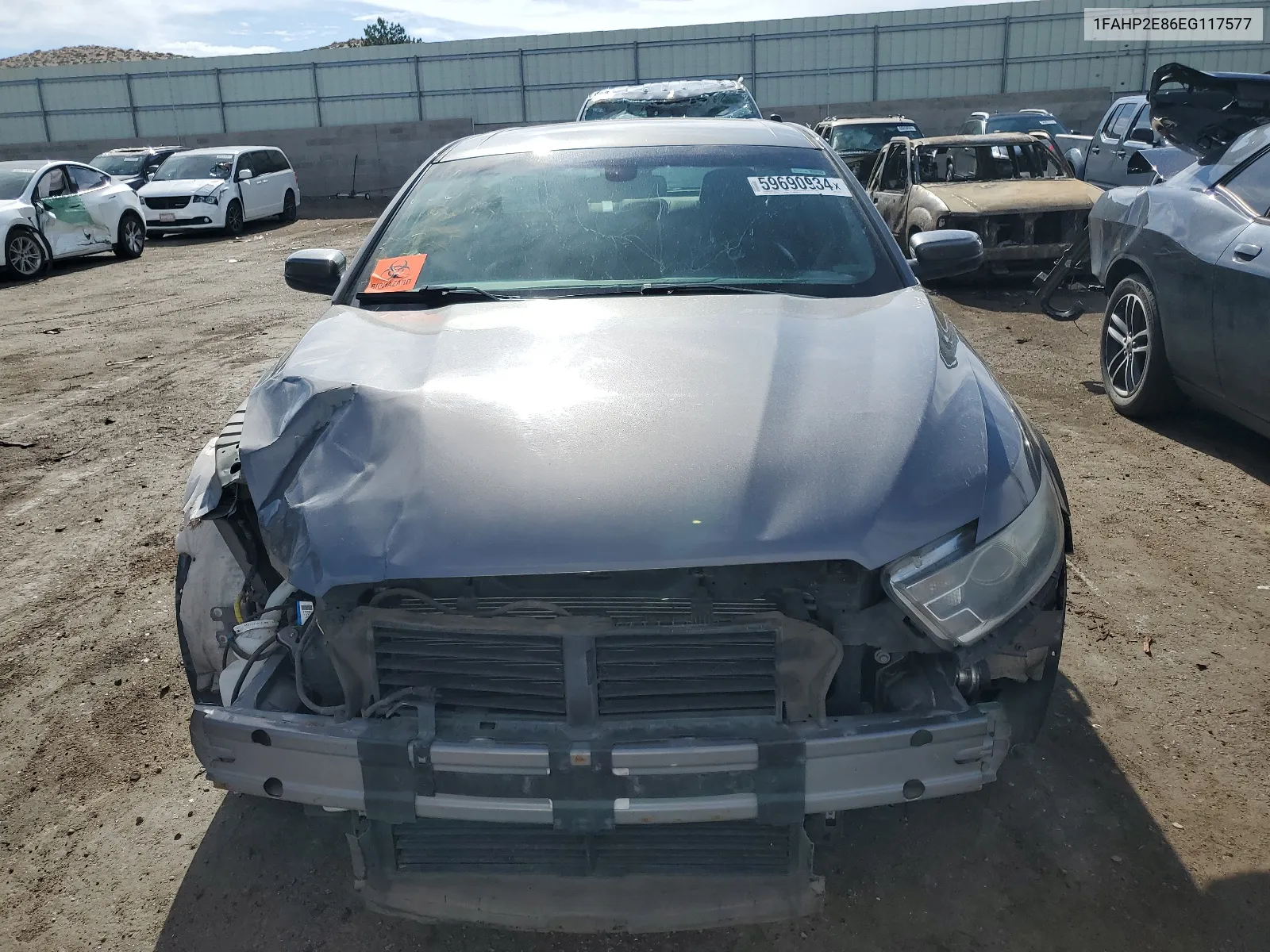 1FAHP2E86EG117577 2014 Ford Taurus Sel