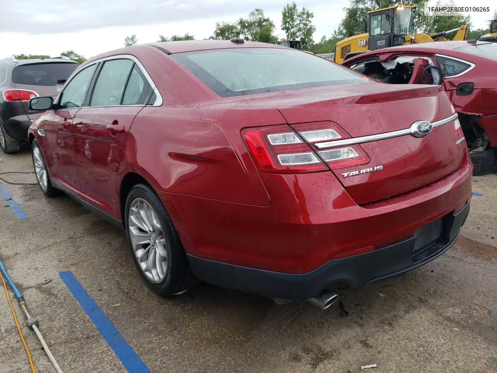 2014 Ford Taurus Limited VIN: 1FAHP2F80EG106265 Lot: 60820854