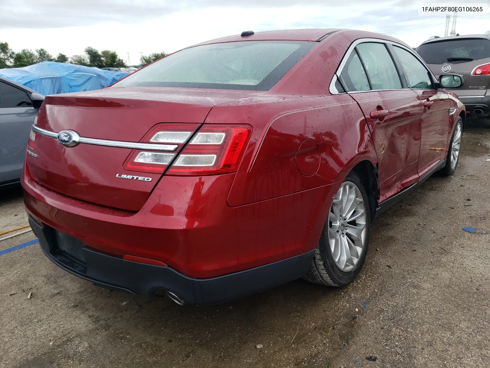 1FAHP2F80EG106265 2014 Ford Taurus Limited