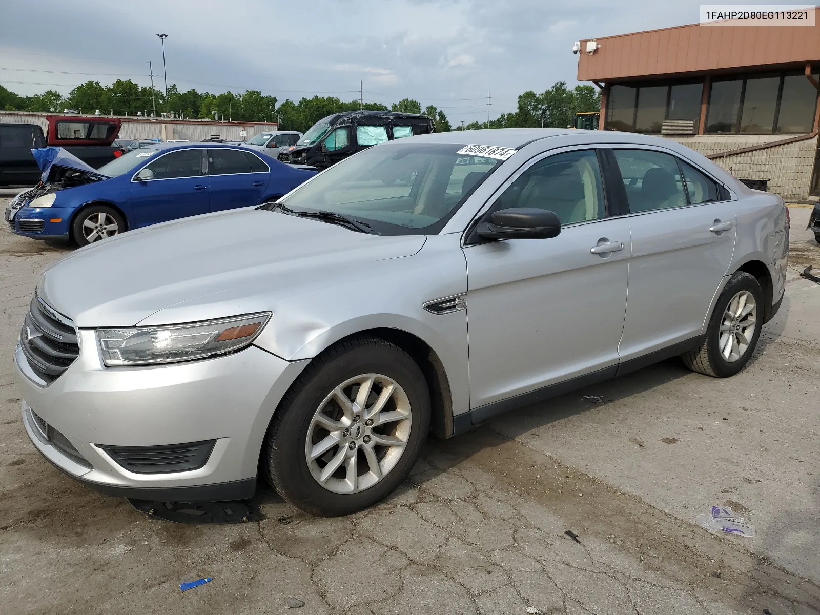 2014 Ford Taurus Se VIN: 1FAHP2D80EG113221 Lot: 60961874