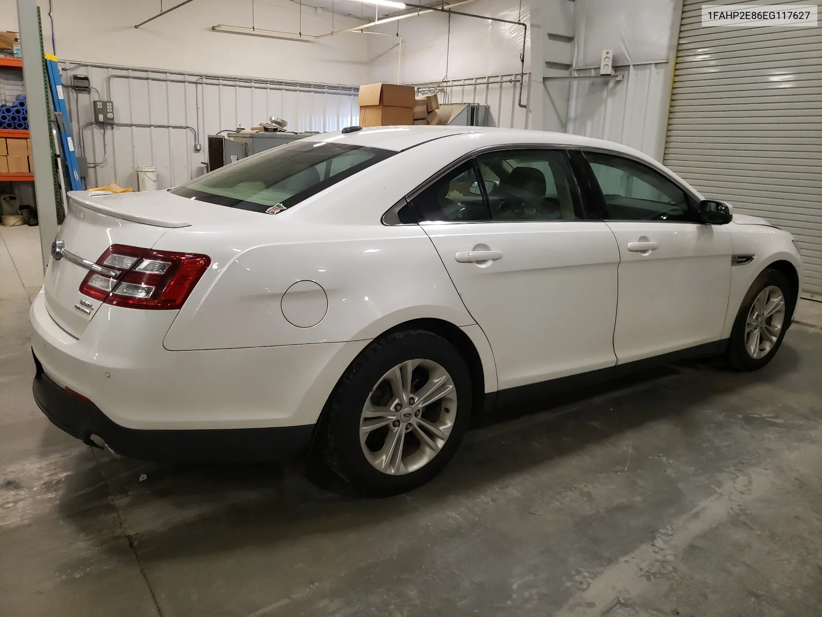 2014 Ford Taurus Sel VIN: 1FAHP2E86EG117627 Lot: 61542444