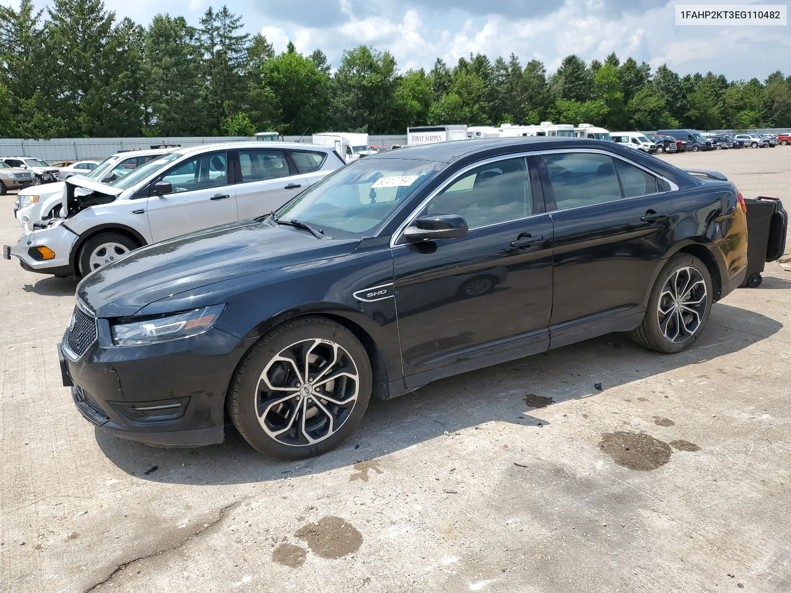 2014 Ford Taurus Sho VIN: 1FAHP2KT3EG110482 Lot: 62412794