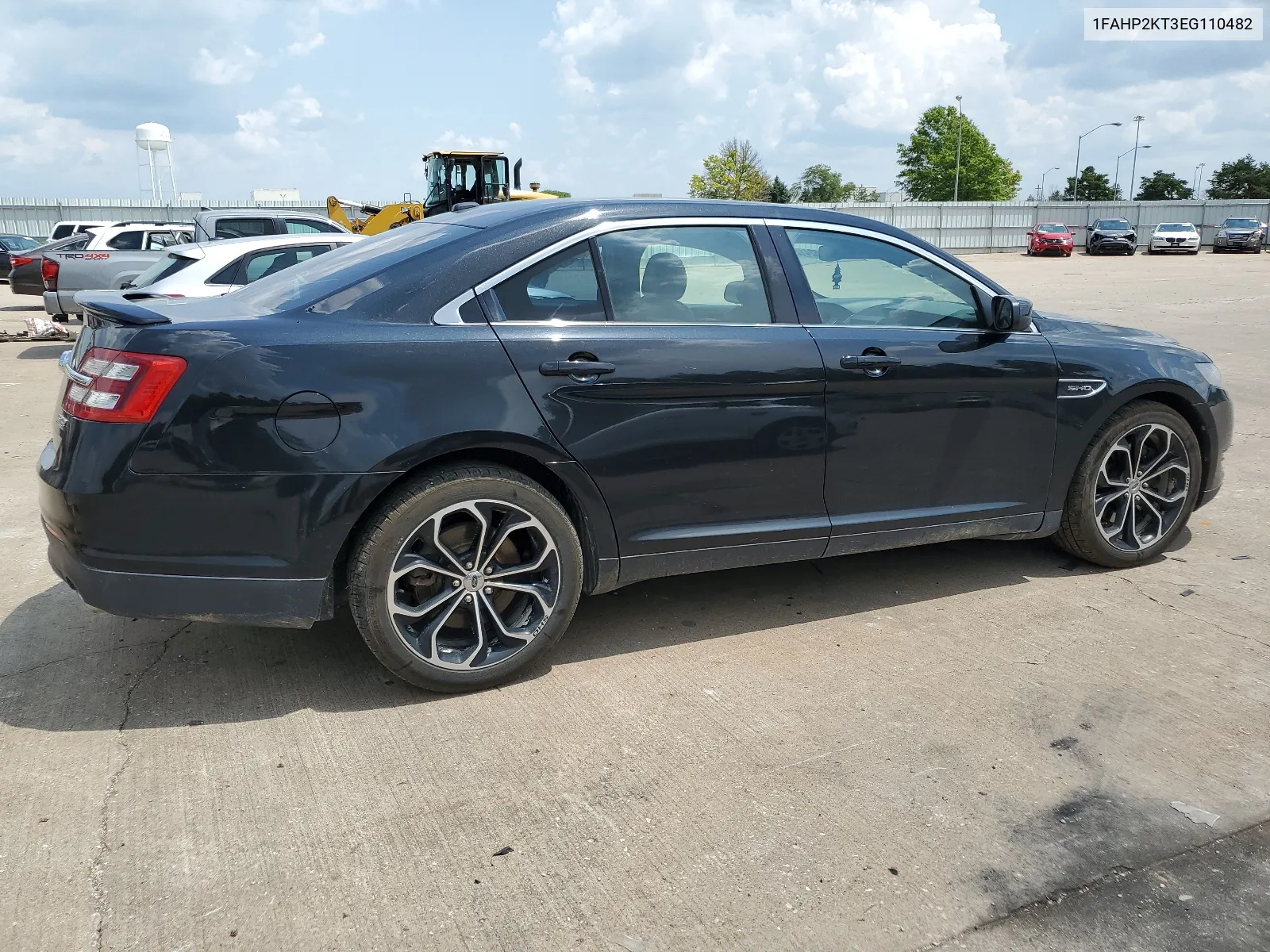 2014 Ford Taurus Sho VIN: 1FAHP2KT3EG110482 Lot: 62412794