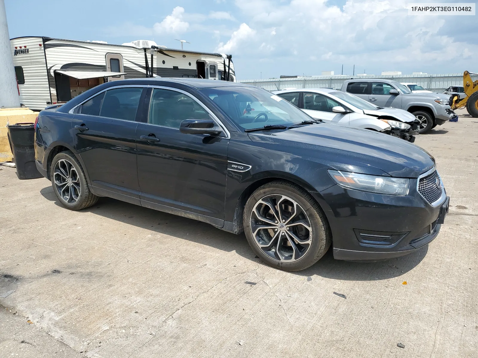 2014 Ford Taurus Sho VIN: 1FAHP2KT3EG110482 Lot: 62412794