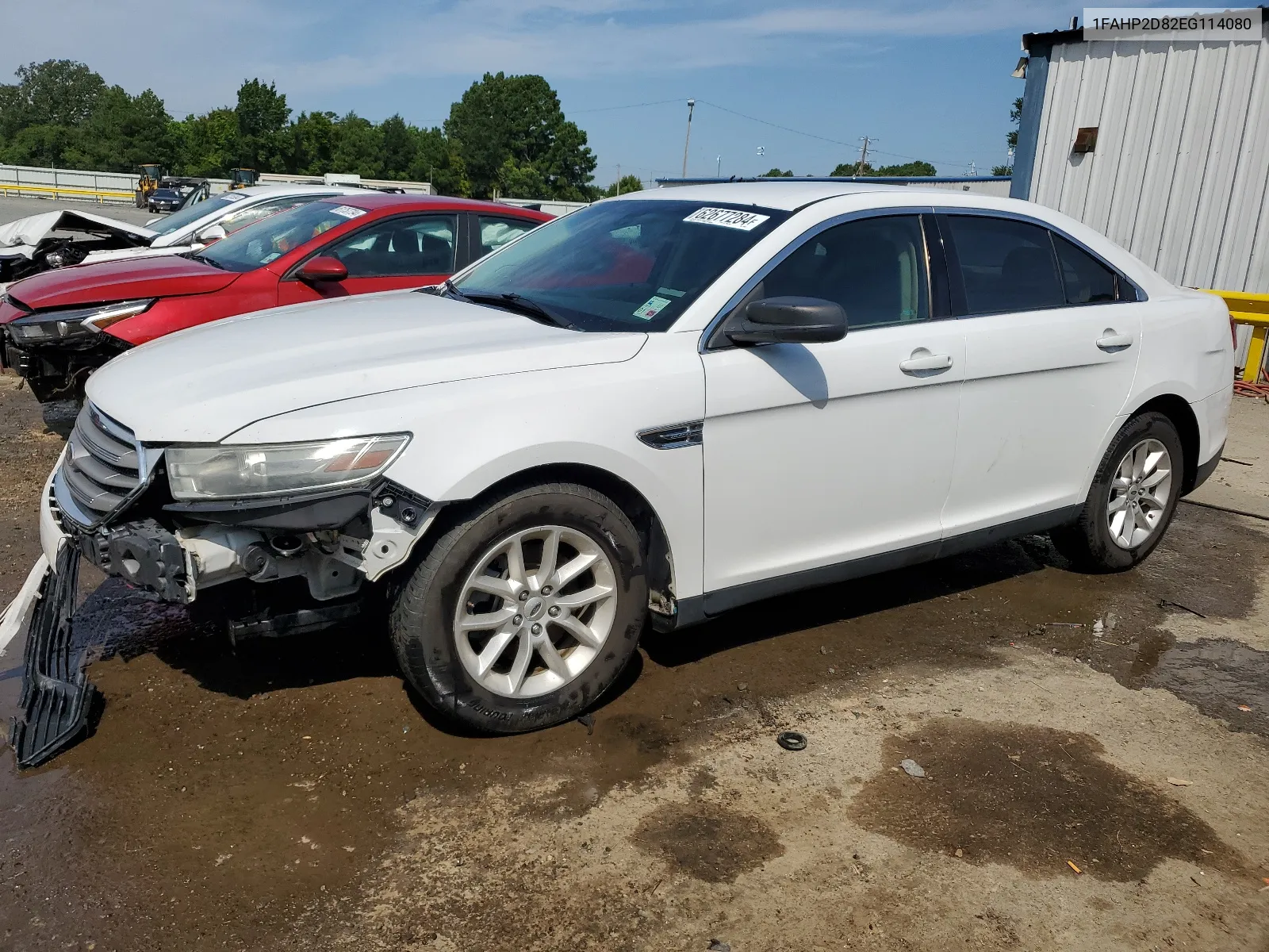 2014 Ford Taurus Se VIN: 1FAHP2D82EG114080 Lot: 62677284