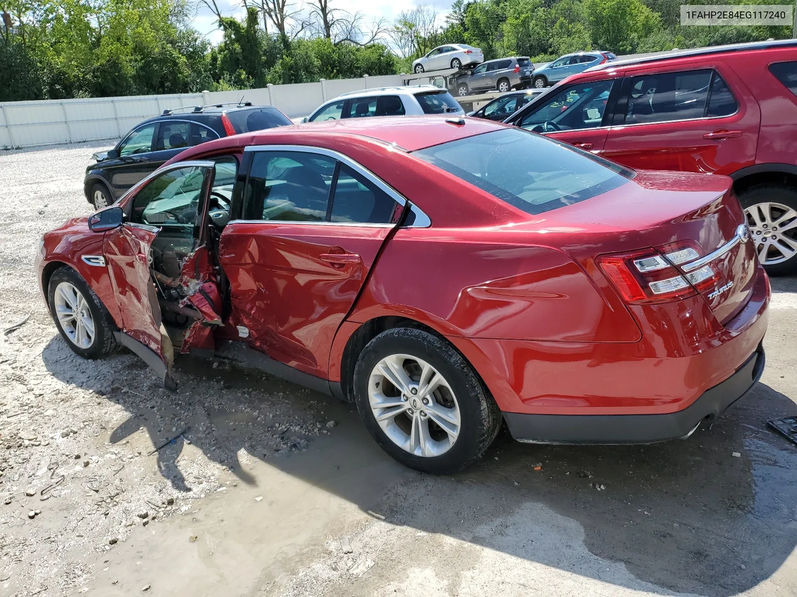 2014 Ford Taurus Sel VIN: 1FAHP2E84EG117240 Lot: 63179134