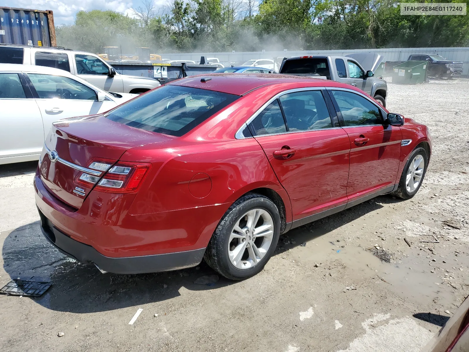 2014 Ford Taurus Sel VIN: 1FAHP2E84EG117240 Lot: 63179134