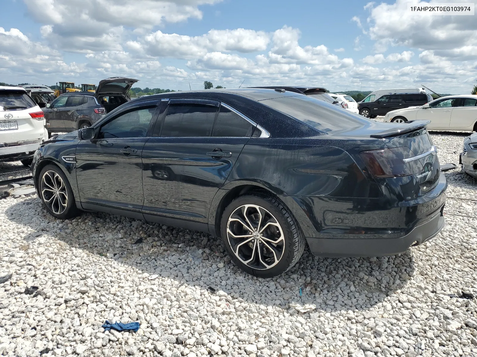 2014 Ford Taurus Sho VIN: 1FAHP2KT0EG103974 Lot: 63640384