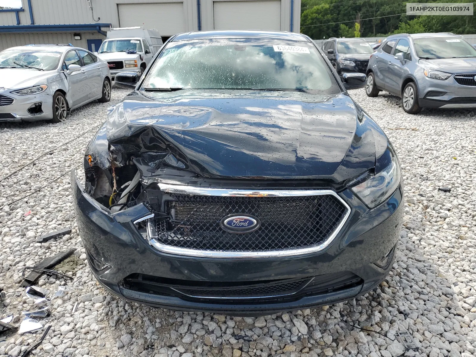 1FAHP2KT0EG103974 2014 Ford Taurus Sho