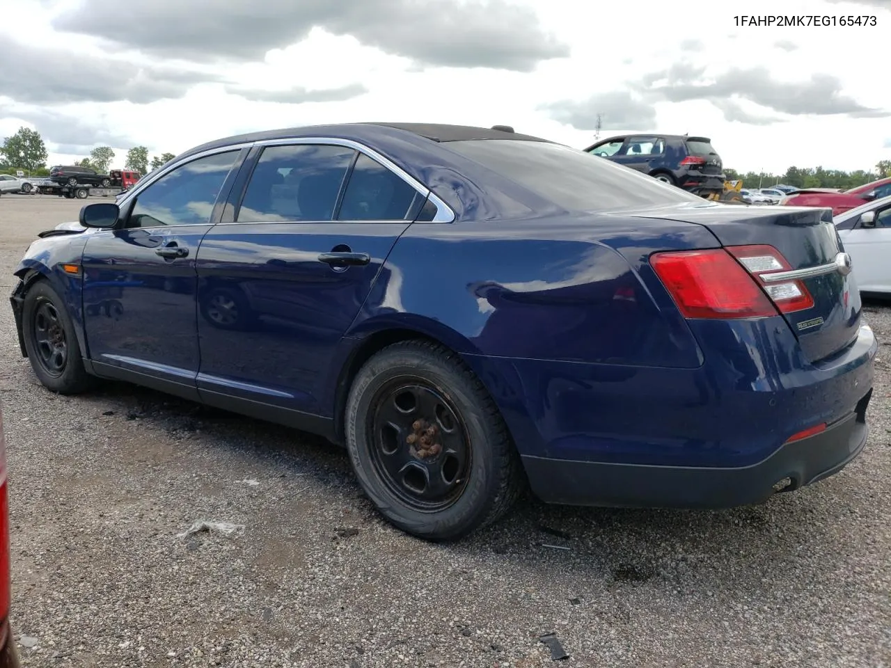 2014 Ford Taurus Police Interceptor VIN: 1FAHP2MK7EG165473 Lot: 63755824