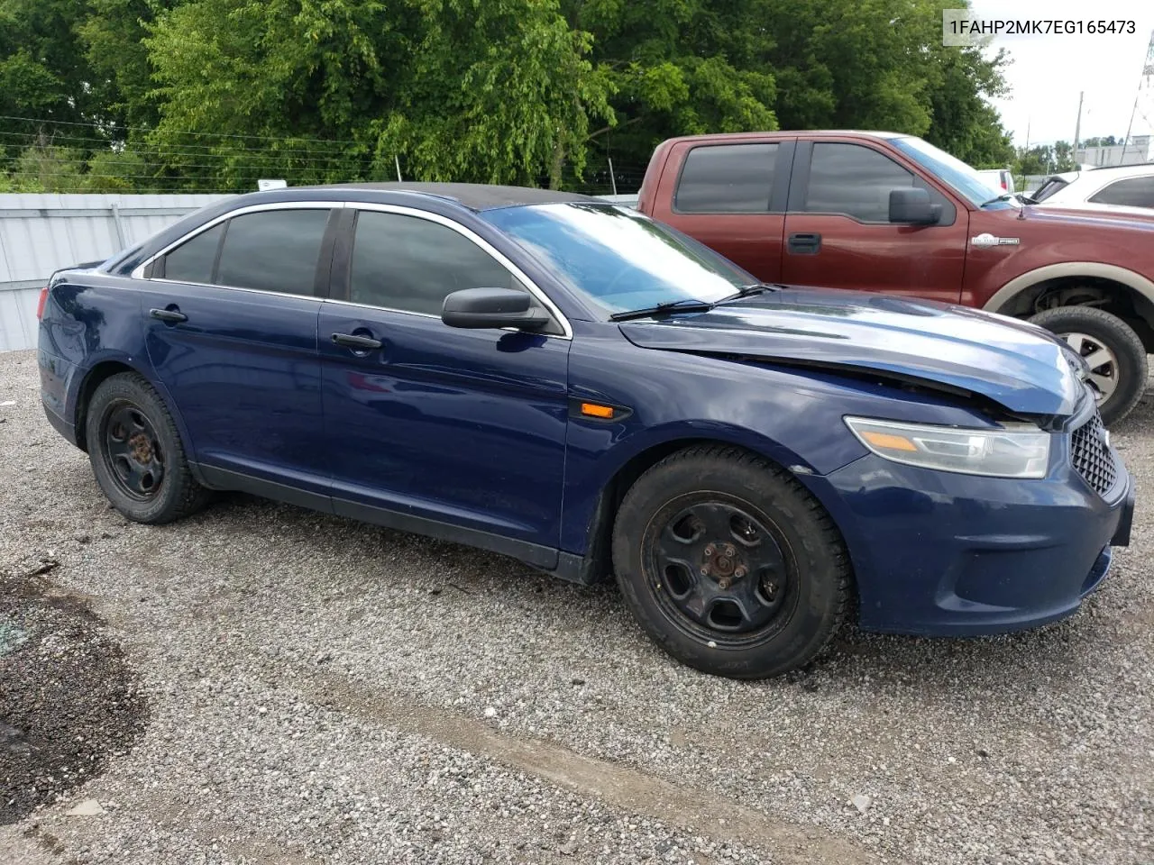 2014 Ford Taurus Police Interceptor VIN: 1FAHP2MK7EG165473 Lot: 63755824