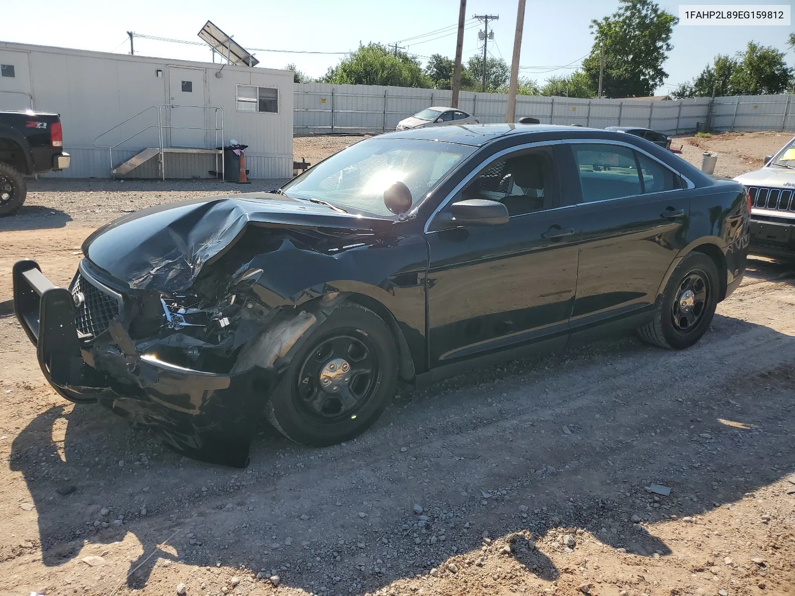 2014 Ford Taurus Police Interceptor VIN: 1FAHP2L89EG159812 Lot: 63788094