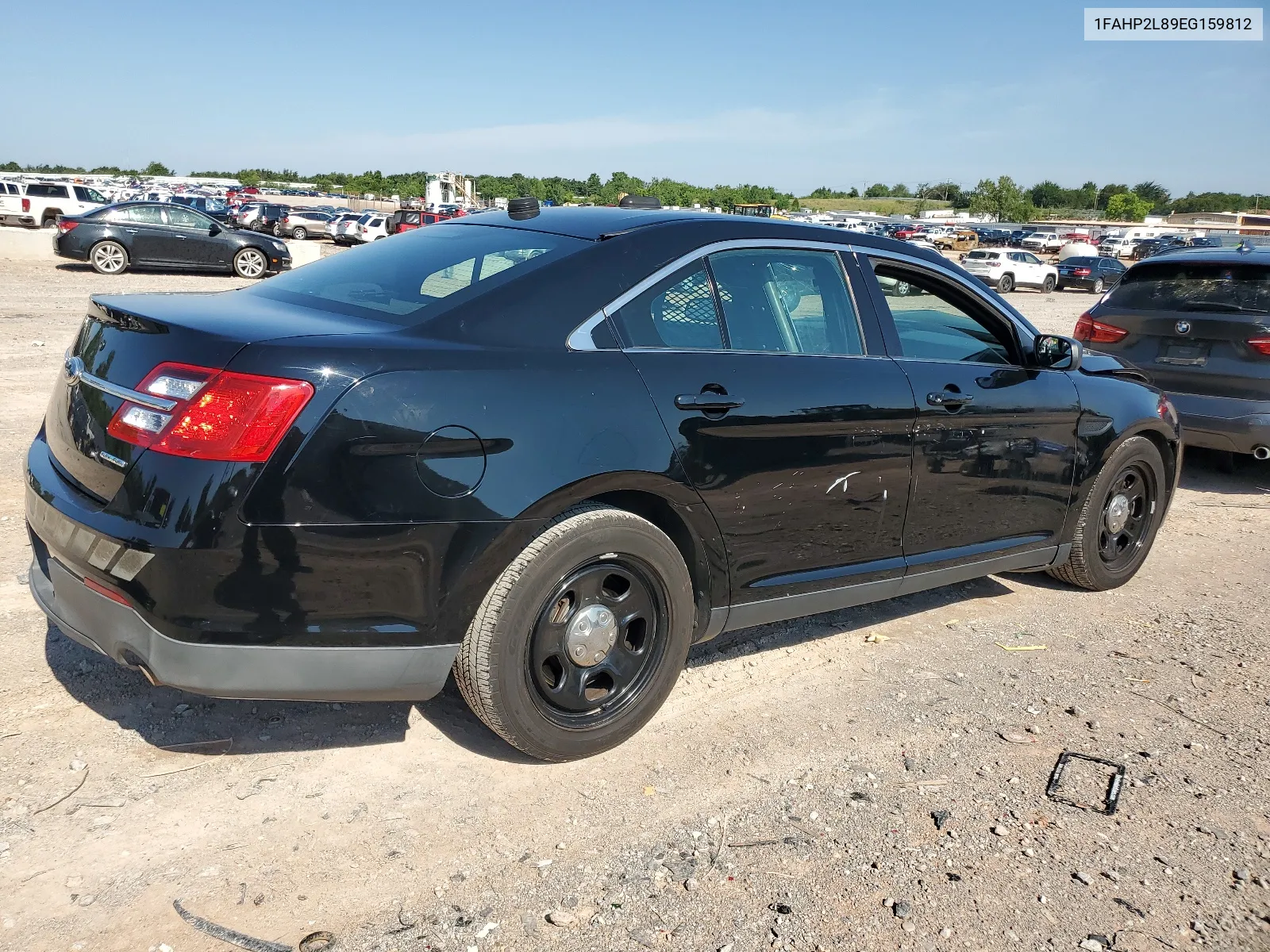 2014 Ford Taurus Police Interceptor VIN: 1FAHP2L89EG159812 Lot: 63788094