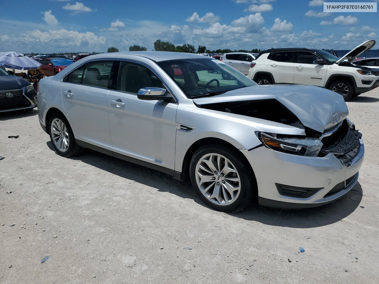 2014 Ford Taurus Limited VIN: 1FAHP2F87EG160761 Lot: 64061194