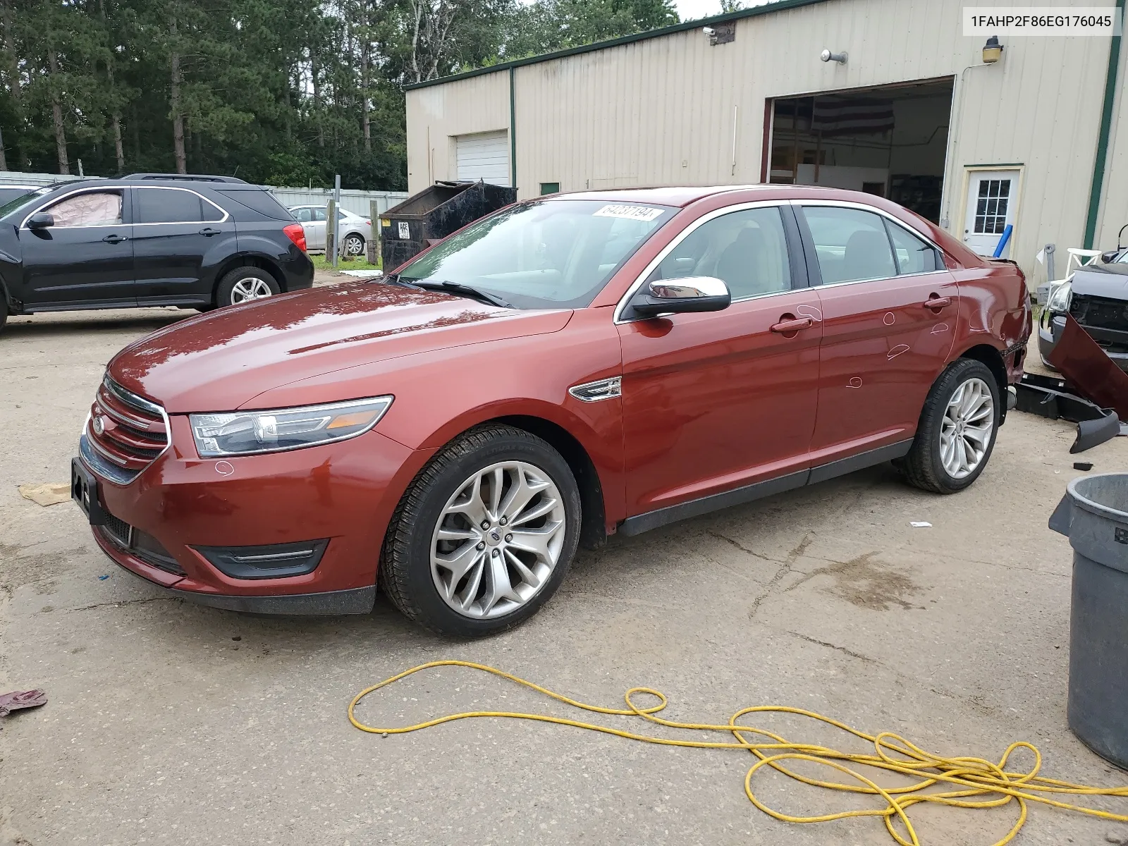 2014 Ford Taurus Limited VIN: 1FAHP2F86EG176045 Lot: 64237194