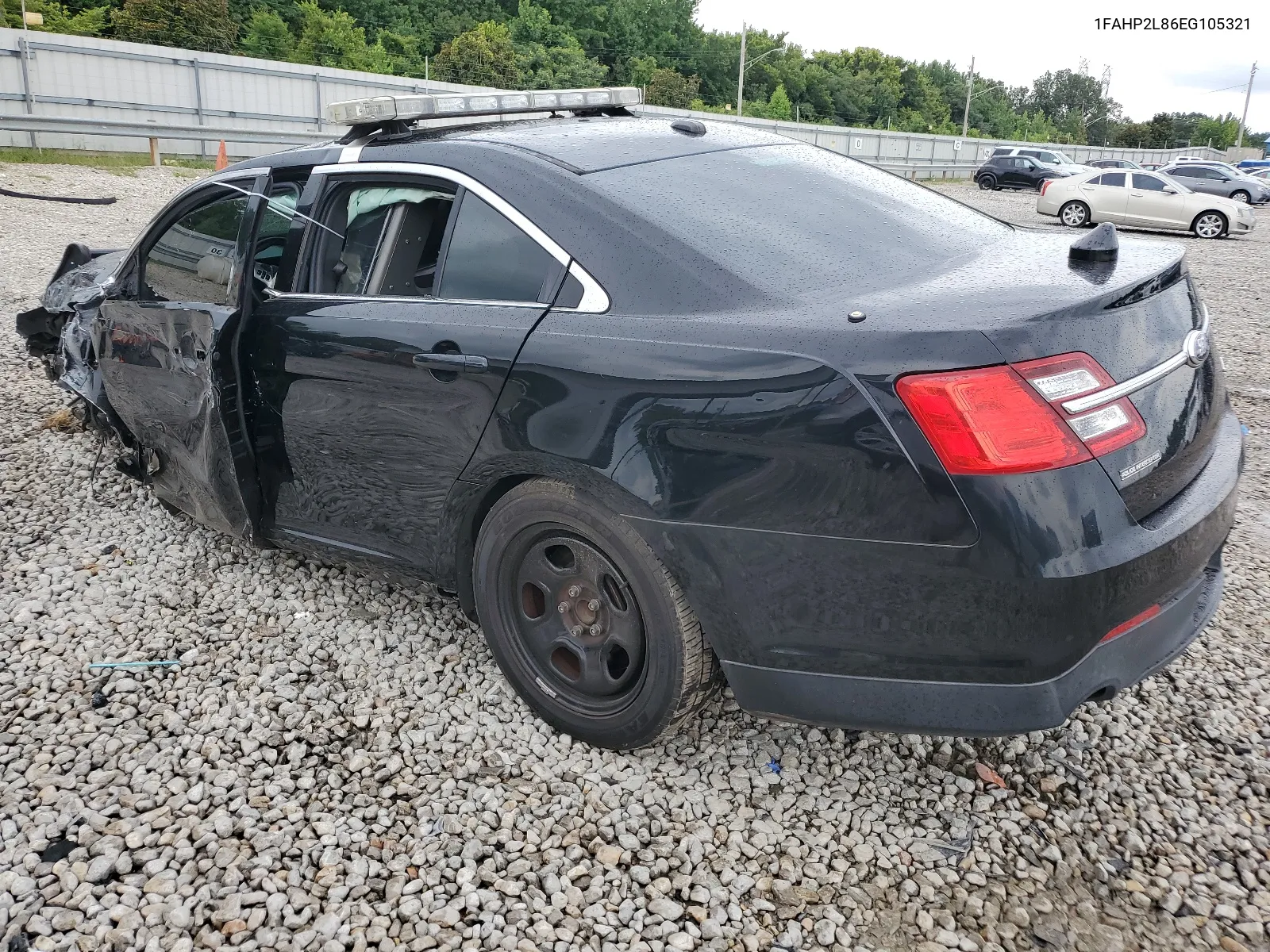 2014 Ford Taurus Police Interceptor VIN: 1FAHP2L86EG105321 Lot: 64287844