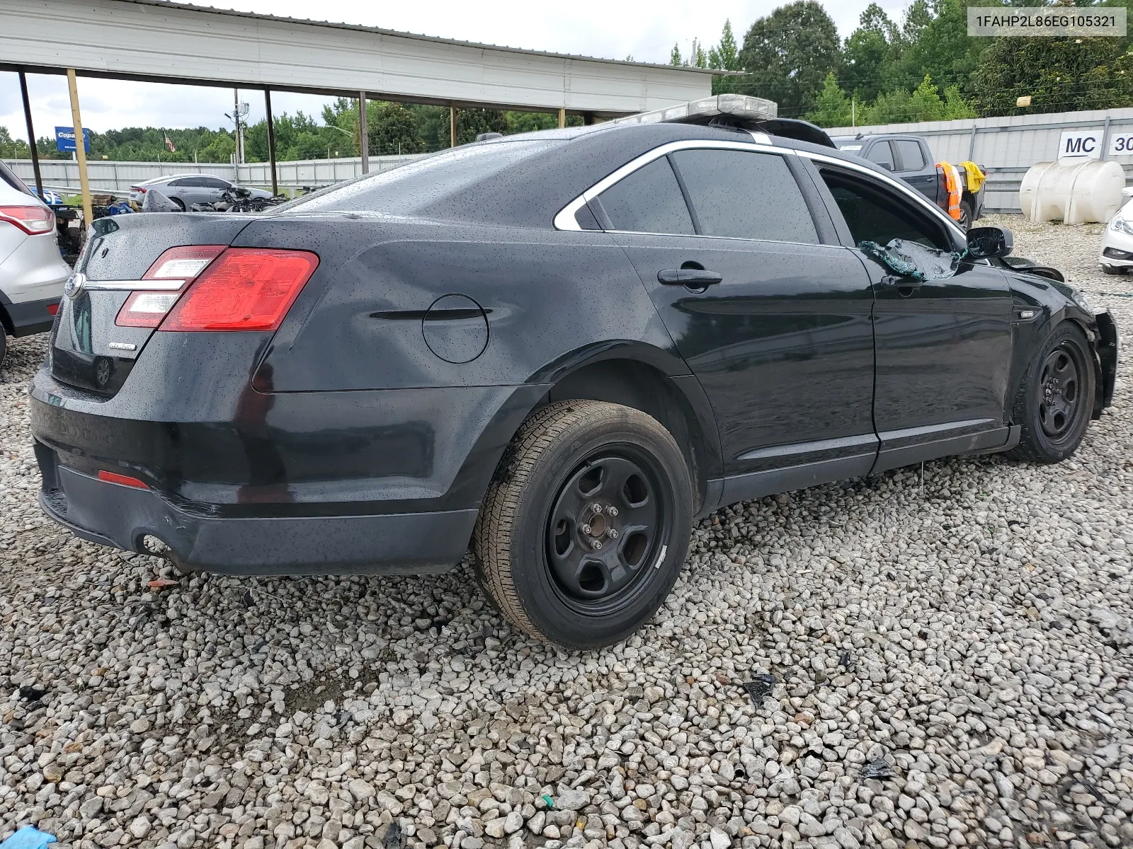 2014 Ford Taurus Police Interceptor VIN: 1FAHP2L86EG105321 Lot: 64287844