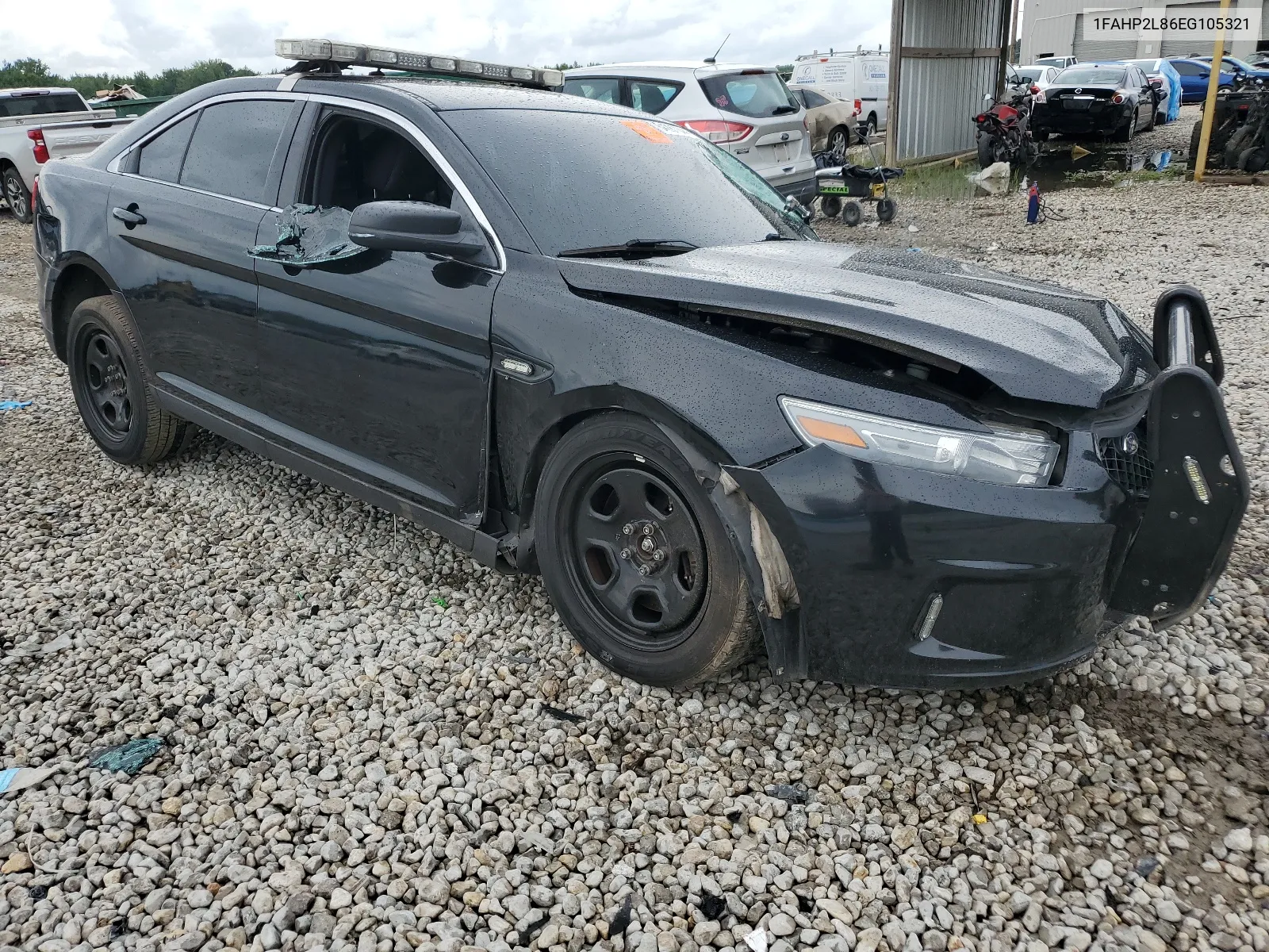 2014 Ford Taurus Police Interceptor VIN: 1FAHP2L86EG105321 Lot: 64287844