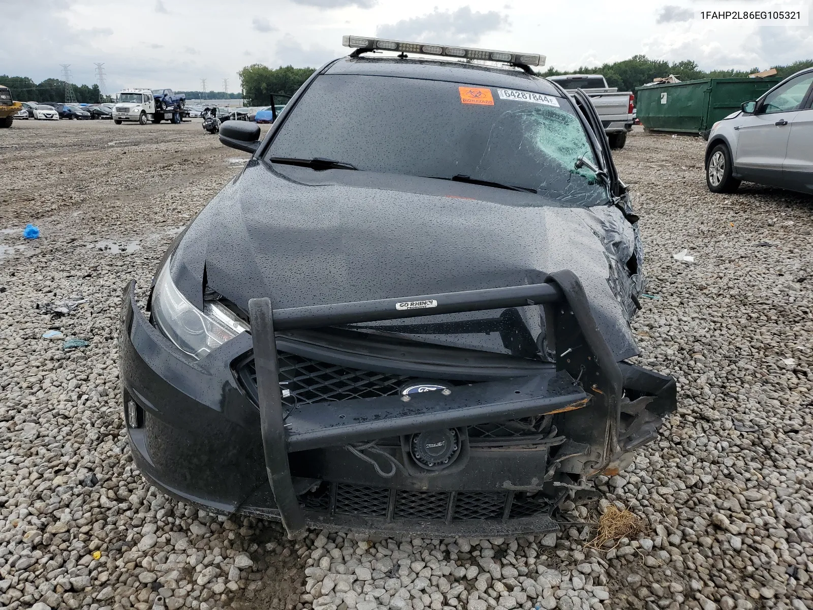 1FAHP2L86EG105321 2014 Ford Taurus Police Interceptor