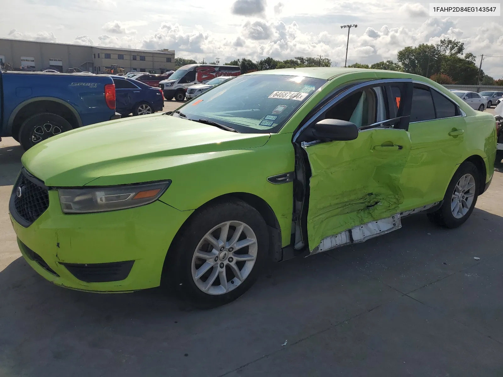 1FAHP2D84EG143547 2014 Ford Taurus Se