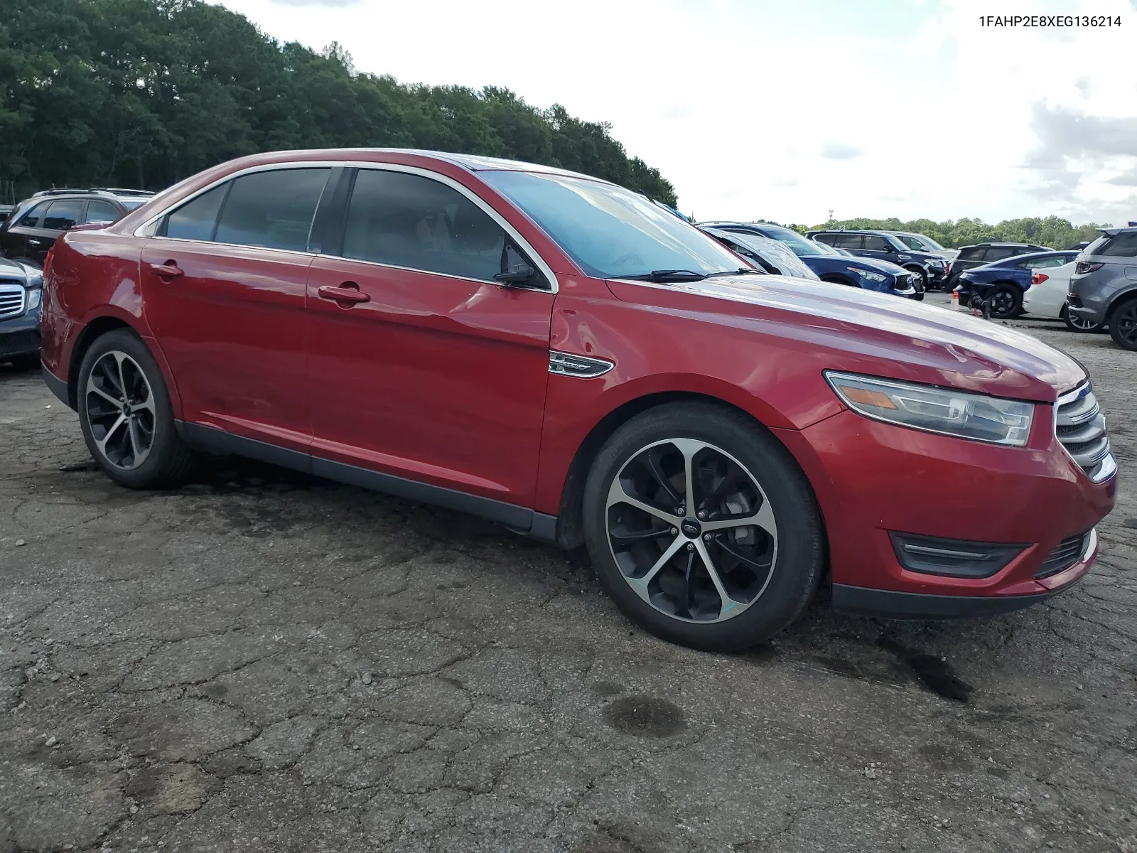 2014 Ford Taurus Sel VIN: 1FAHP2E8XEG136214 Lot: 65406554