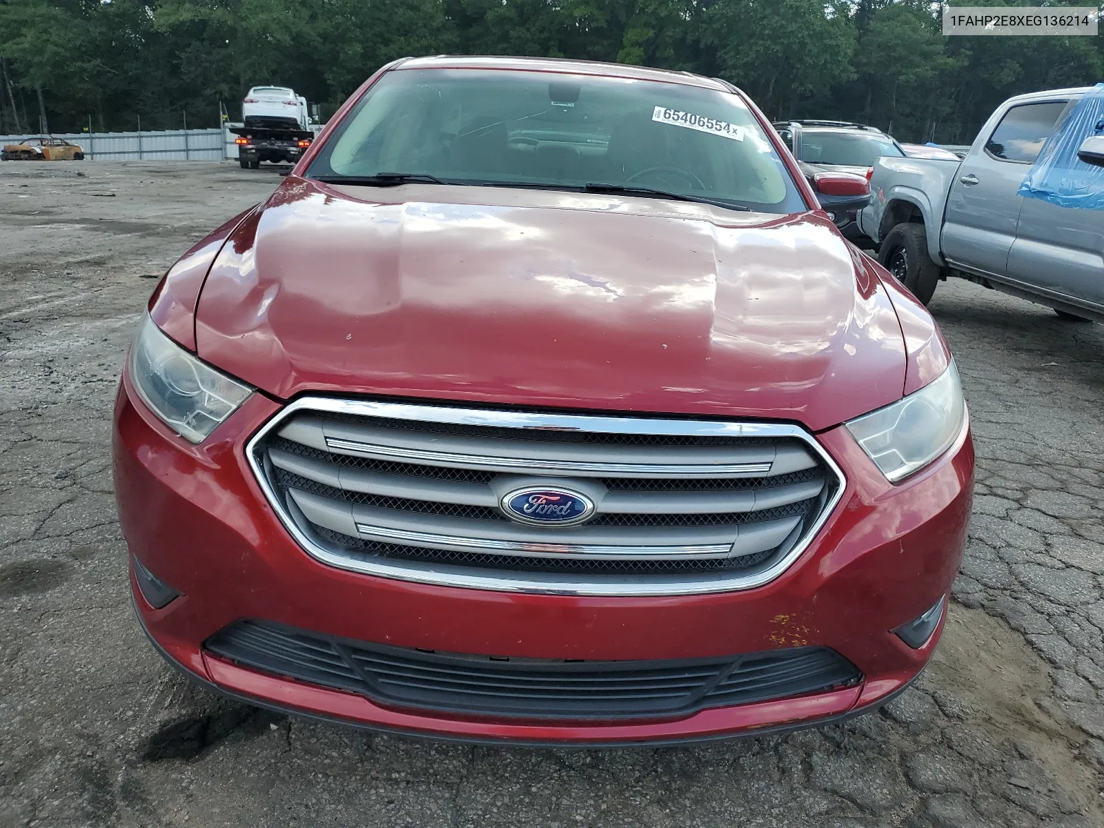 2014 Ford Taurus Sel VIN: 1FAHP2E8XEG136214 Lot: 65406554