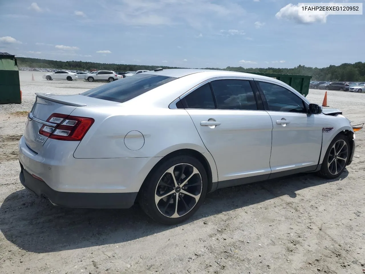 2014 Ford Taurus Sel VIN: 1FAHP2E8XEG120952 Lot: 65521354