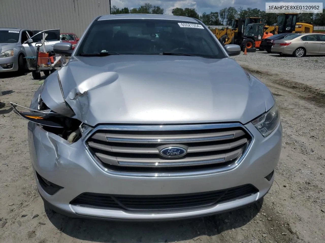 2014 Ford Taurus Sel VIN: 1FAHP2E8XEG120952 Lot: 65521354