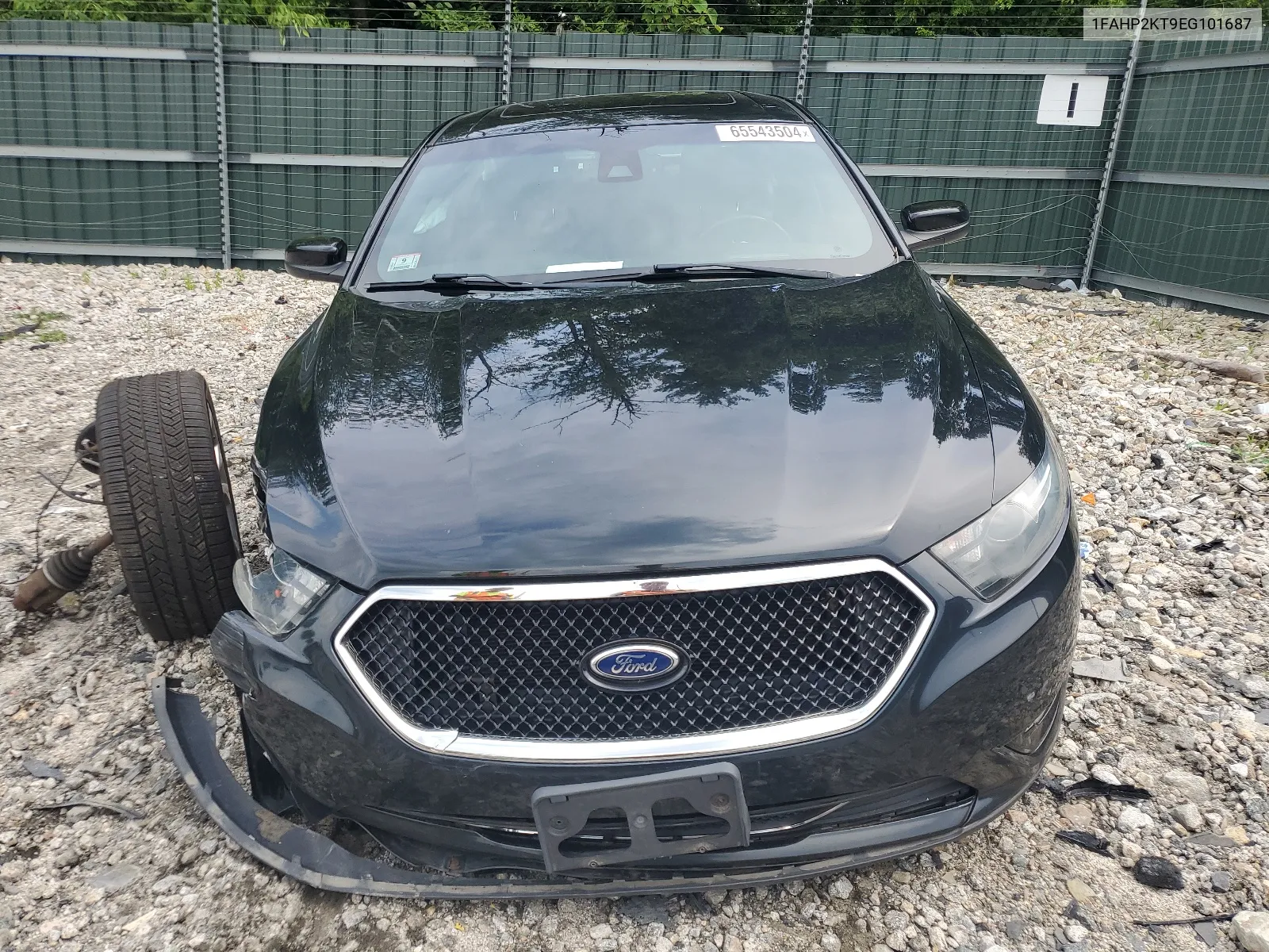 1FAHP2KT9EG101687 2014 Ford Taurus Sho