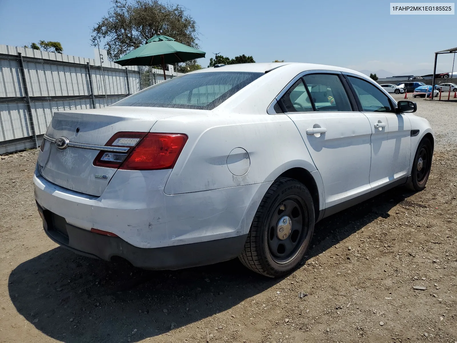 2014 Ford Taurus Police Interceptor VIN: 1FAHP2MK1EG185525 Lot: 66045404