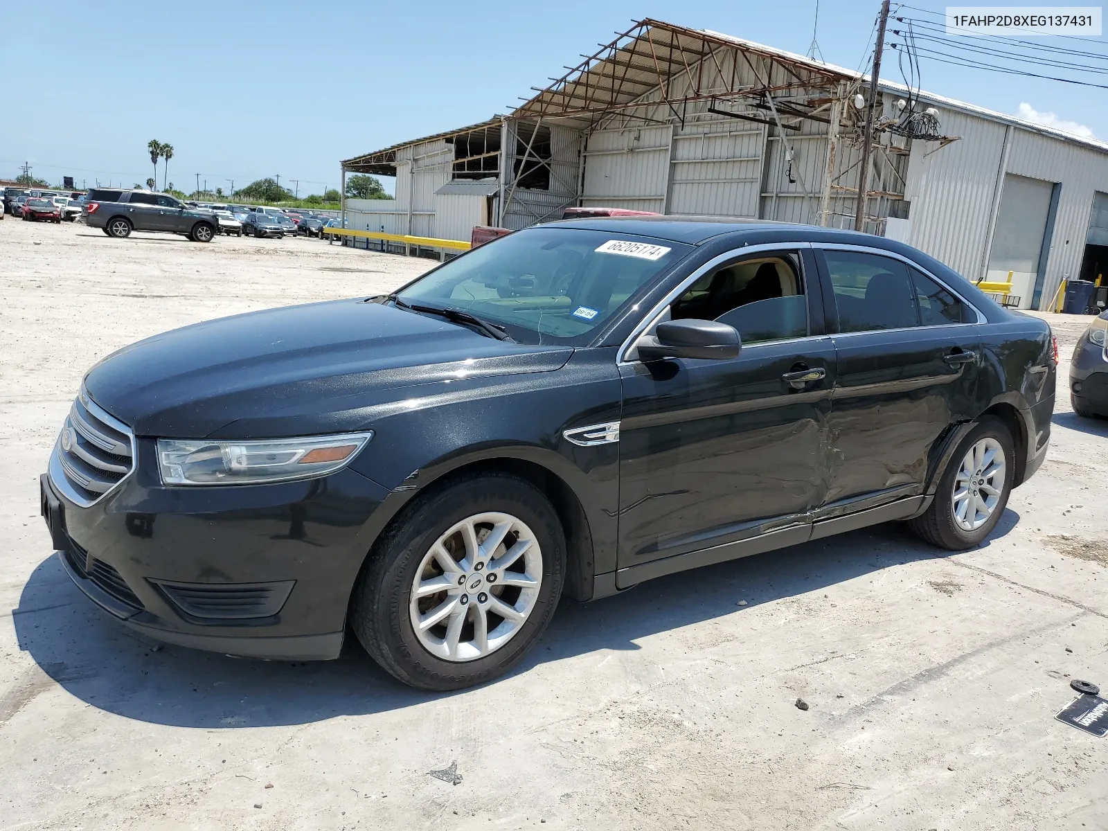 2014 Ford Taurus Se VIN: 1FAHP2D8XEG137431 Lot: 66205174