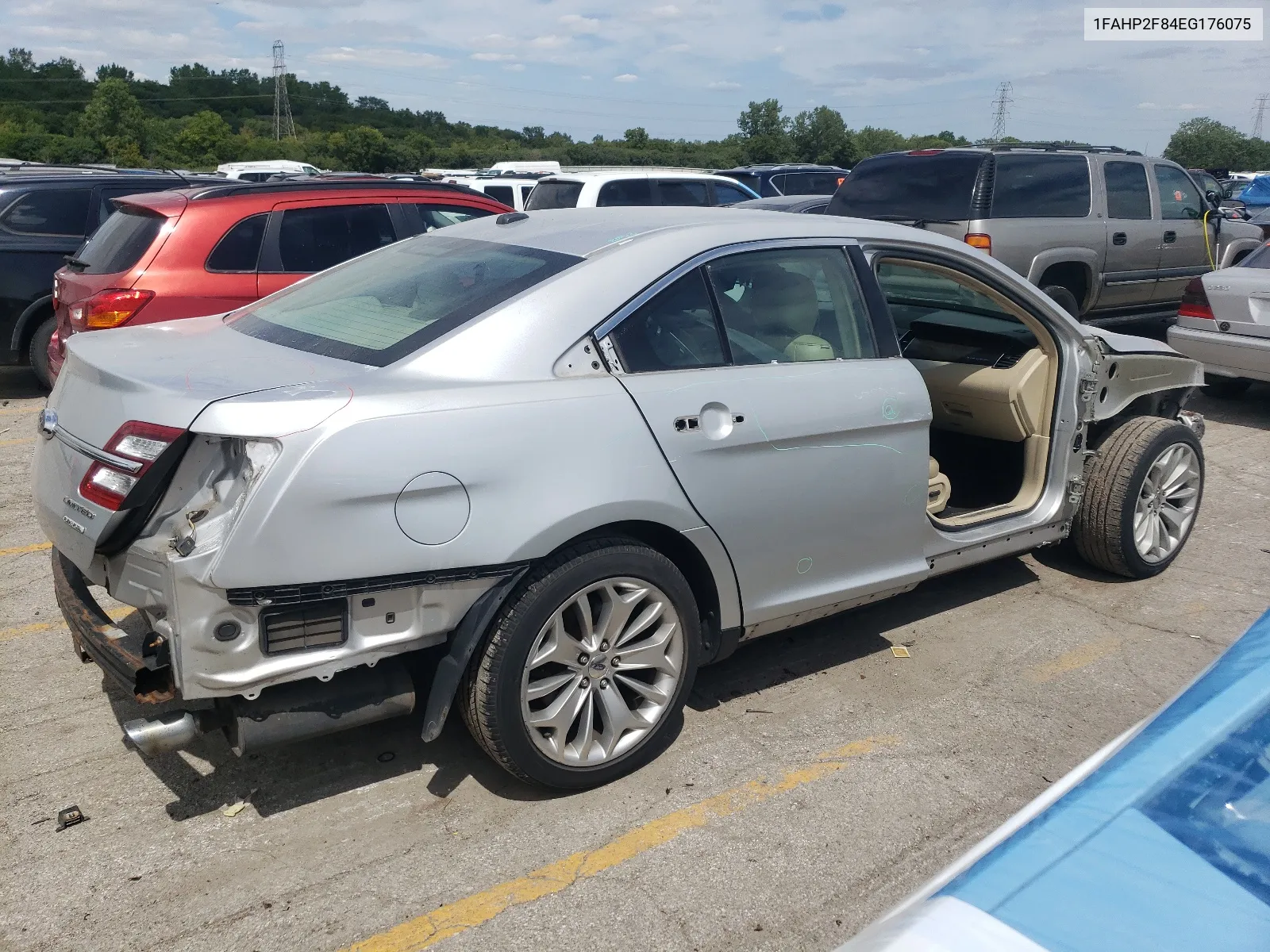 2014 Ford Taurus Limited VIN: 1FAHP2F84EG176075 Lot: 66544004