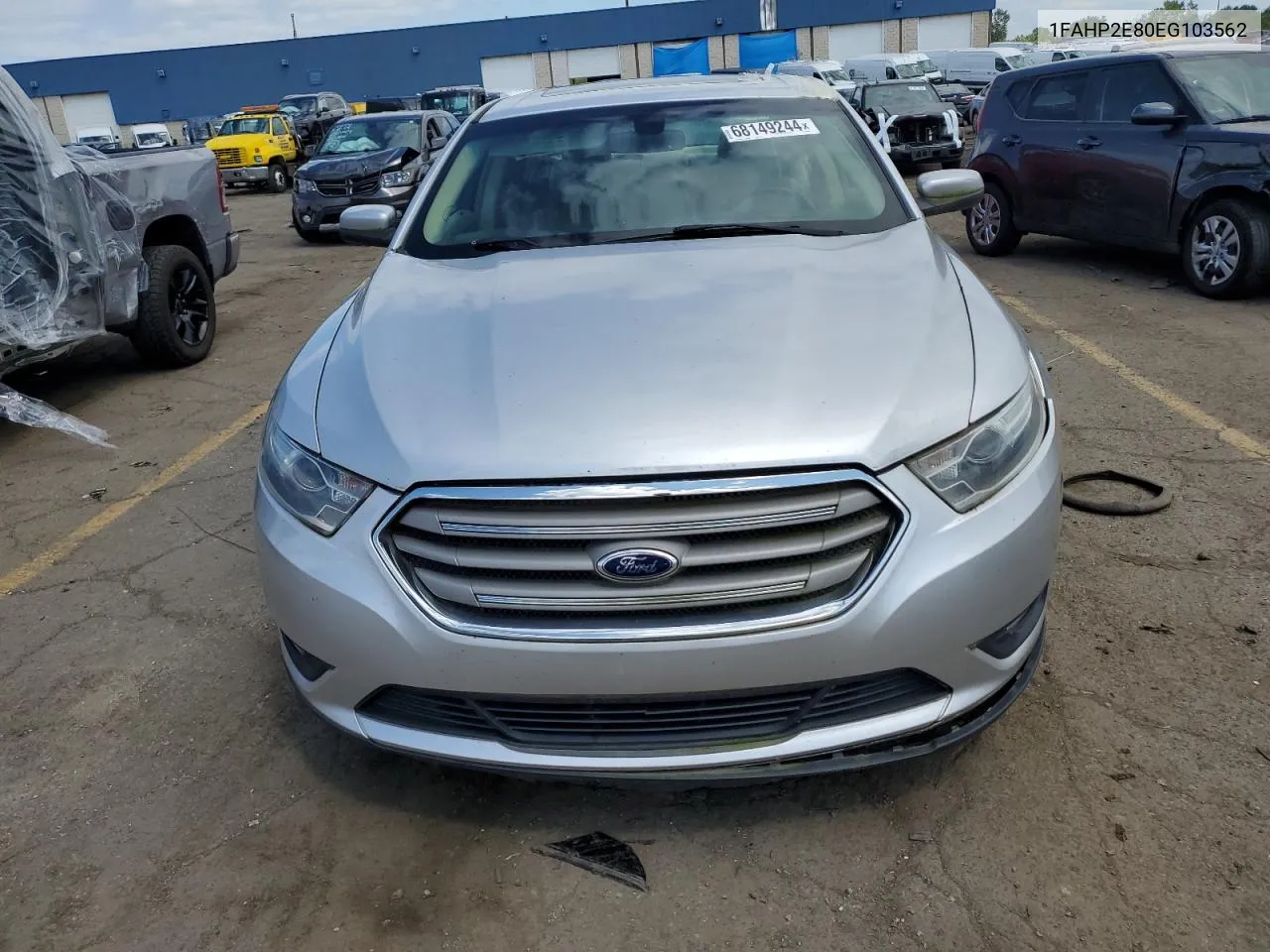 2014 Ford Taurus Sel VIN: 1FAHP2E80EG103562 Lot: 68149244