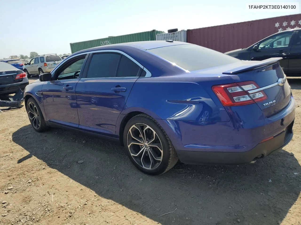 2014 Ford Taurus Sho VIN: 1FAHP2KT3EG140100 Lot: 68819484