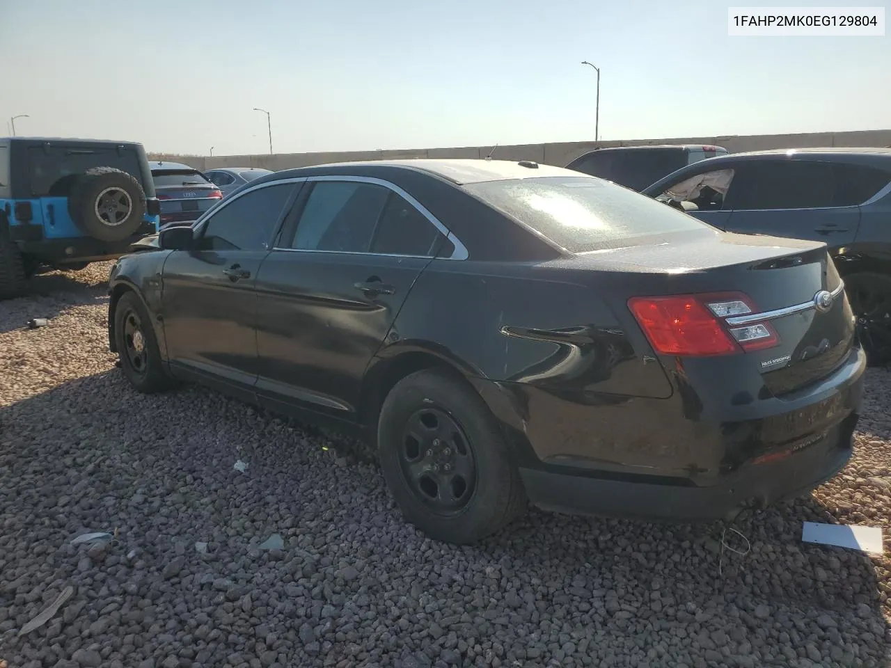 2014 Ford Taurus Police Interceptor VIN: 1FAHP2MK0EG129804 Lot: 70530764