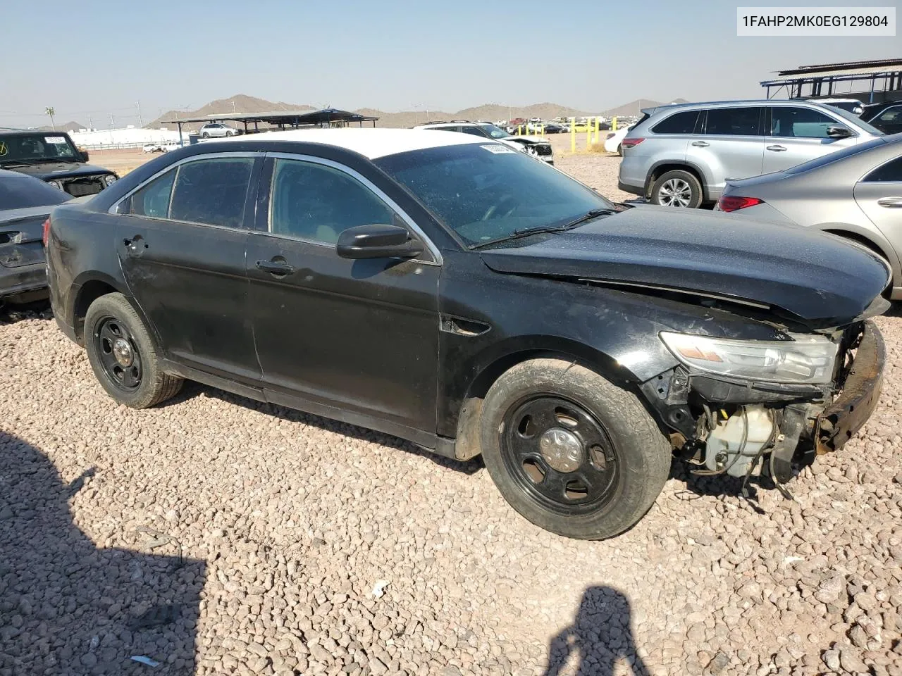 1FAHP2MK0EG129804 2014 Ford Taurus Police Interceptor