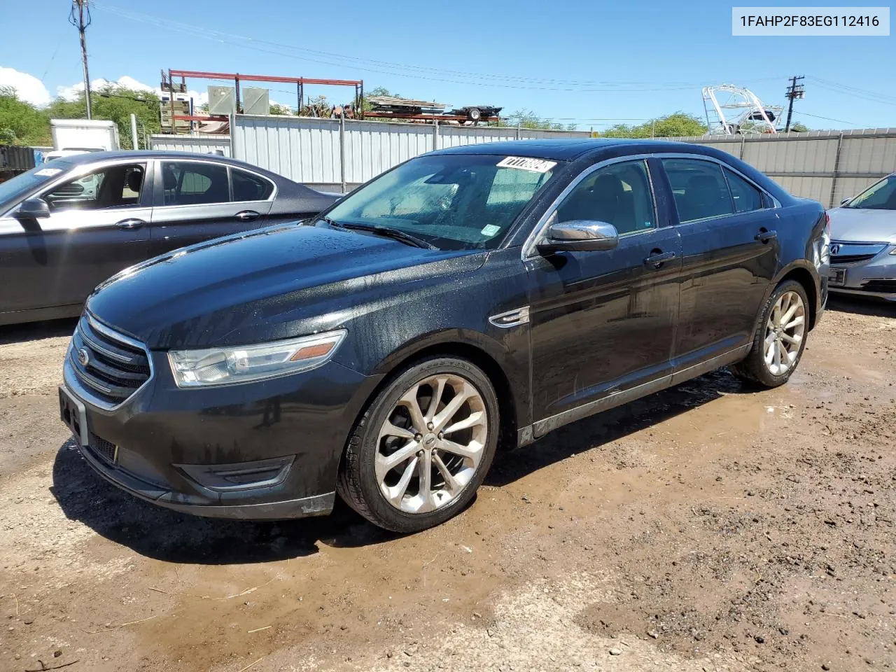 2014 Ford Taurus Limited VIN: 1FAHP2F83EG112416 Lot: 71178804