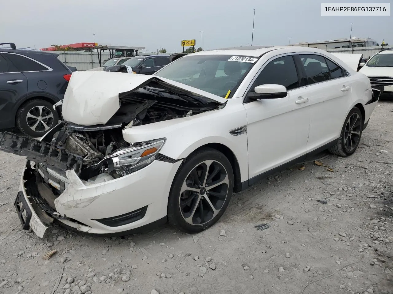 2014 Ford Taurus Sel VIN: 1FAHP2E86EG137716 Lot: 71298134