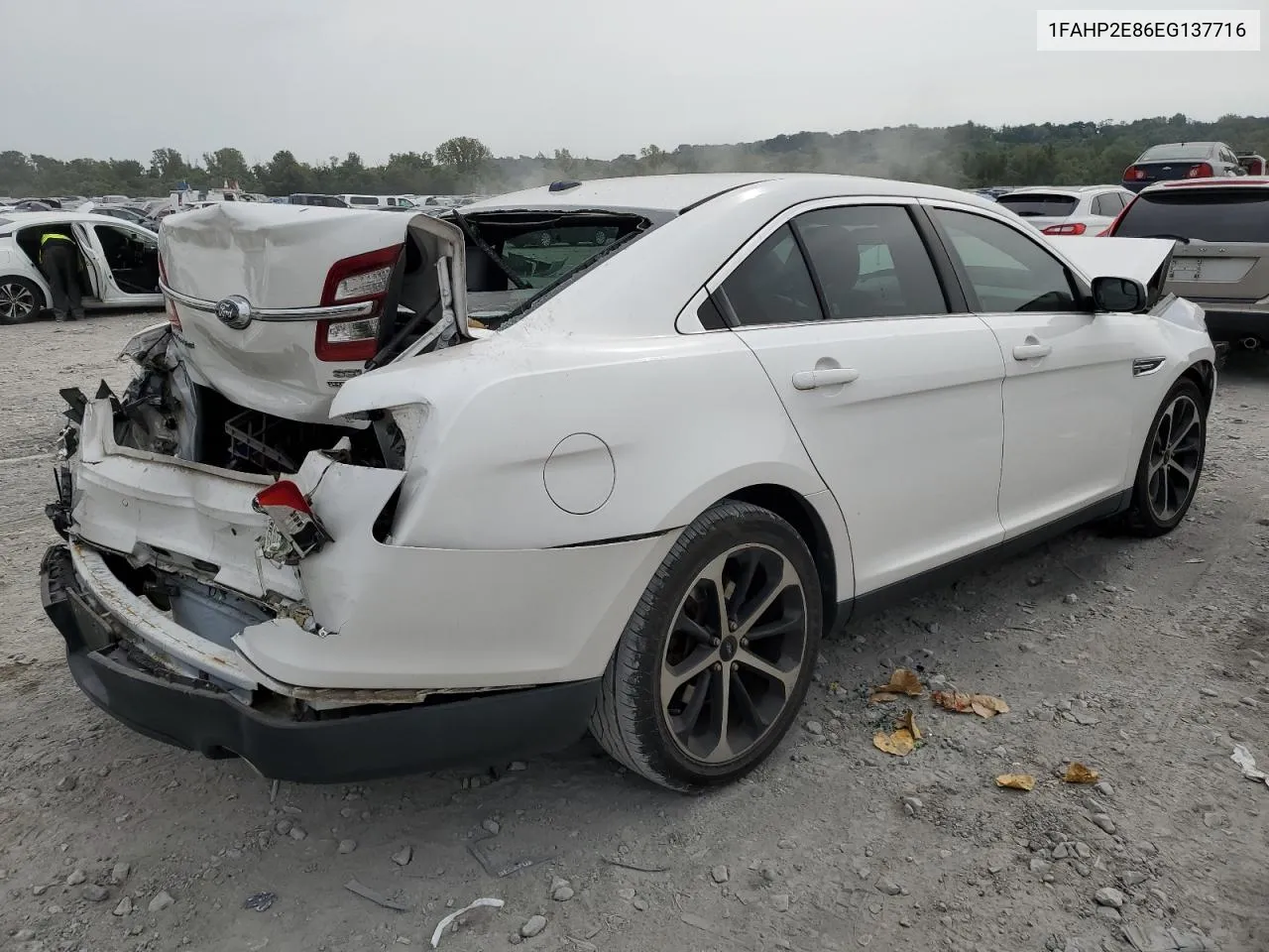 2014 Ford Taurus Sel VIN: 1FAHP2E86EG137716 Lot: 71298134