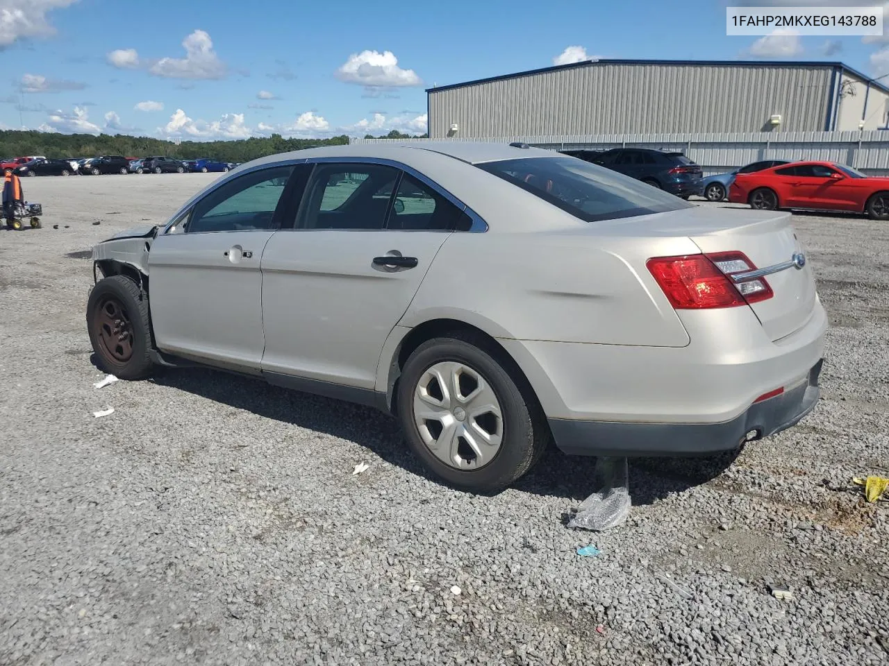 2014 Ford Taurus Police Interceptor VIN: 1FAHP2MKXEG143788 Lot: 71612344