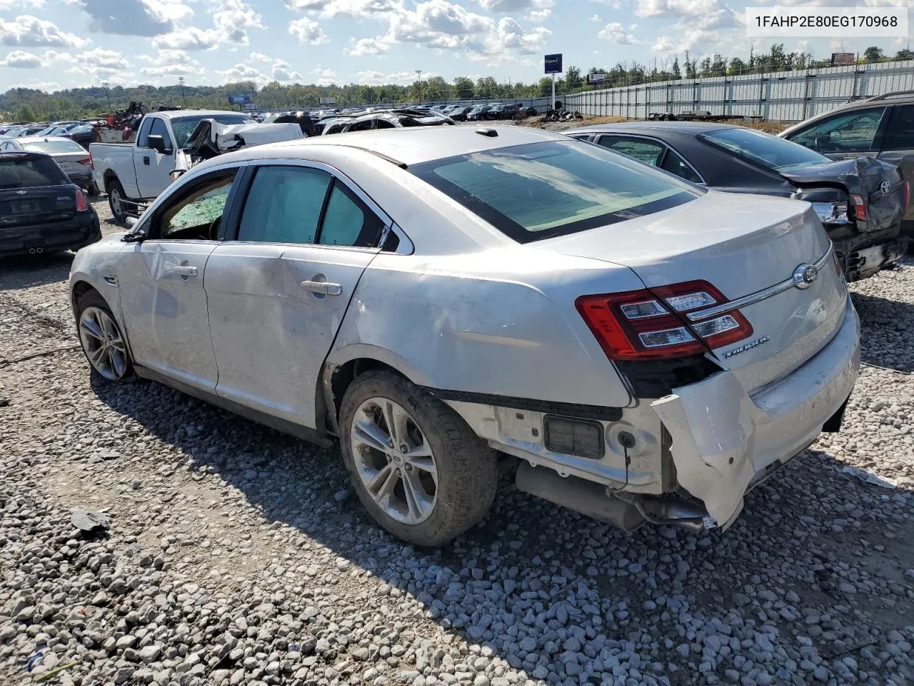 2014 Ford Taurus Sel VIN: 1FAHP2E80EG170968 Lot: 72177034