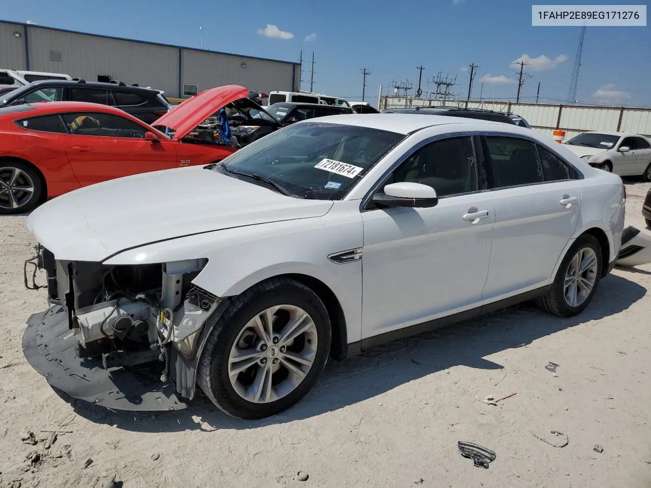 2014 Ford Taurus Sel VIN: 1FAHP2E89EG171276 Lot: 72181674