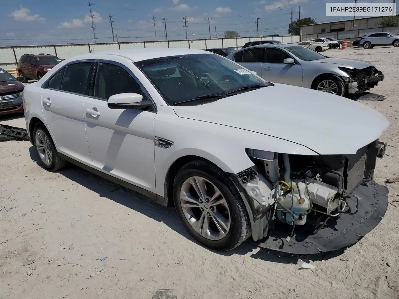 2014 Ford Taurus Sel VIN: 1FAHP2E89EG171276 Lot: 72181674