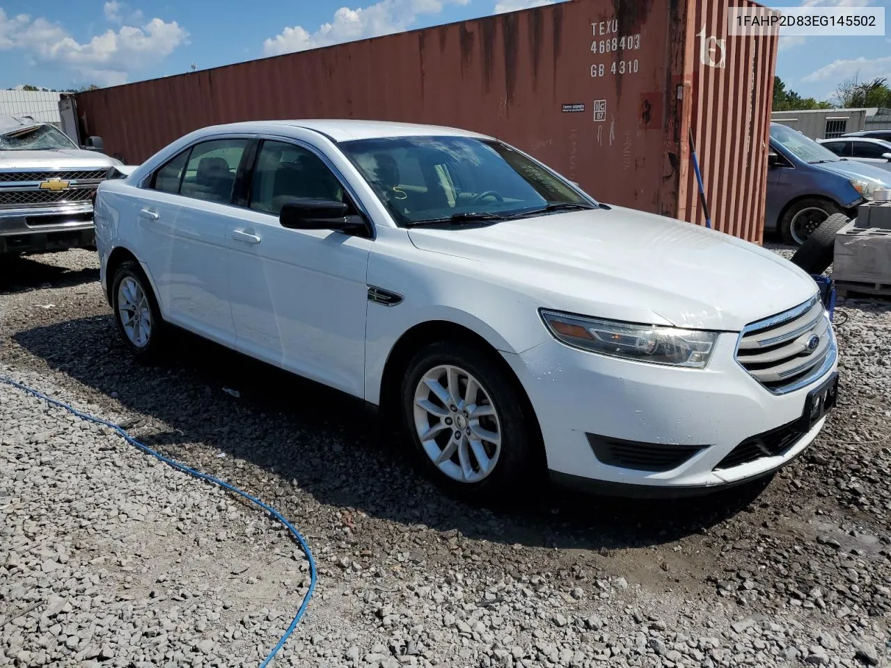 1FAHP2D83EG145502 2014 Ford Taurus Se