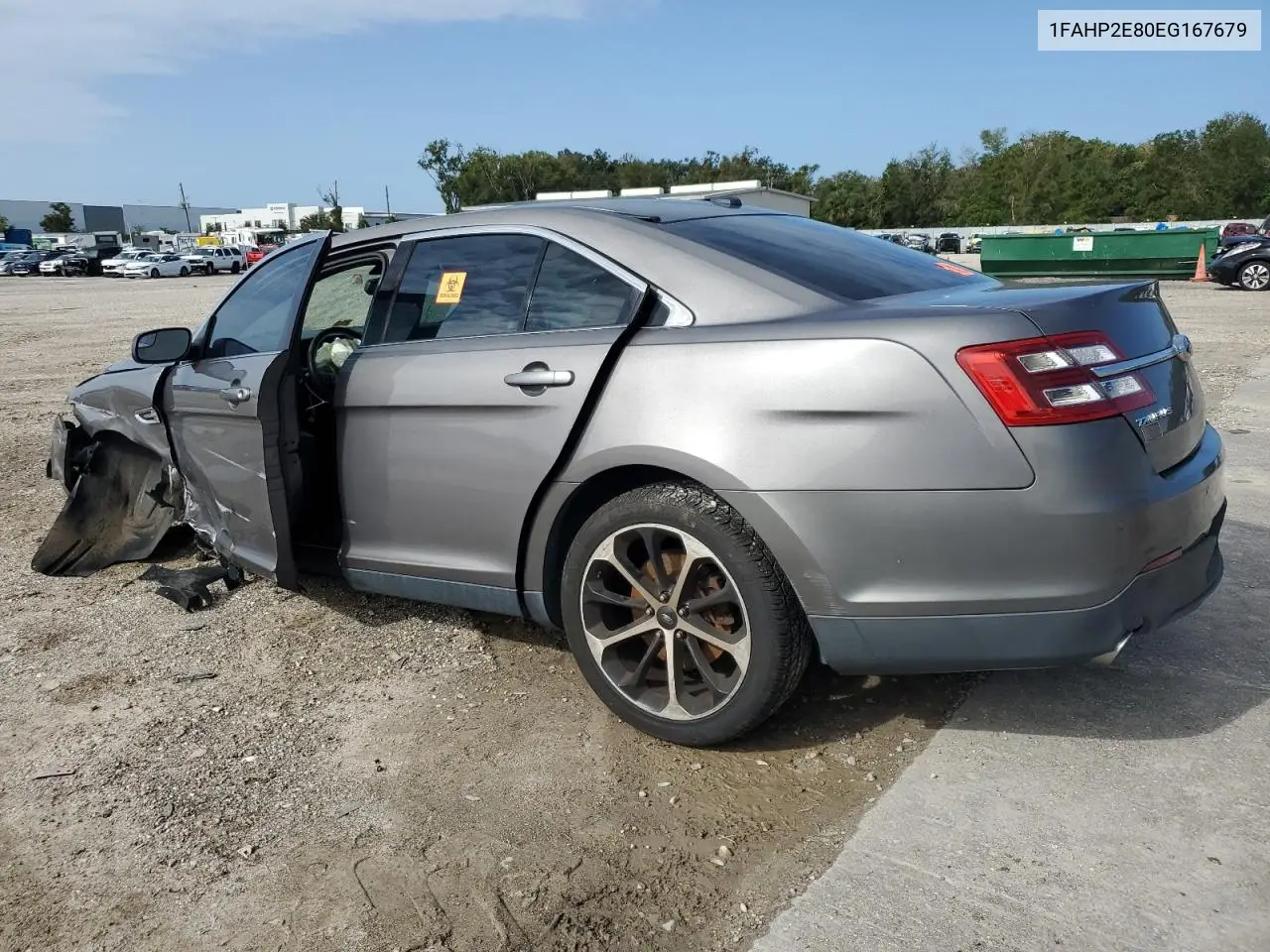 1FAHP2E80EG167679 2014 Ford Taurus Sel