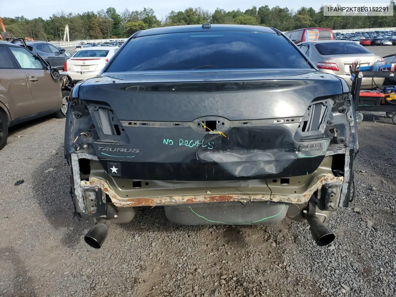 1FAHP2KT8EG152291 2014 Ford Taurus Sho
